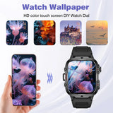 Smart watch, Bluetooth call, message reminder, two straps optional, suitable for iPhone/Android phone
